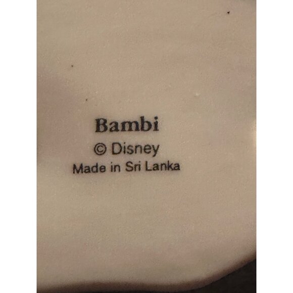 Disney Bambi Groiler porcelain Vintage Ornament - Picture 4 of 4